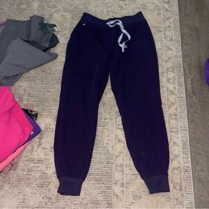 Figs Dark Purple Joggers